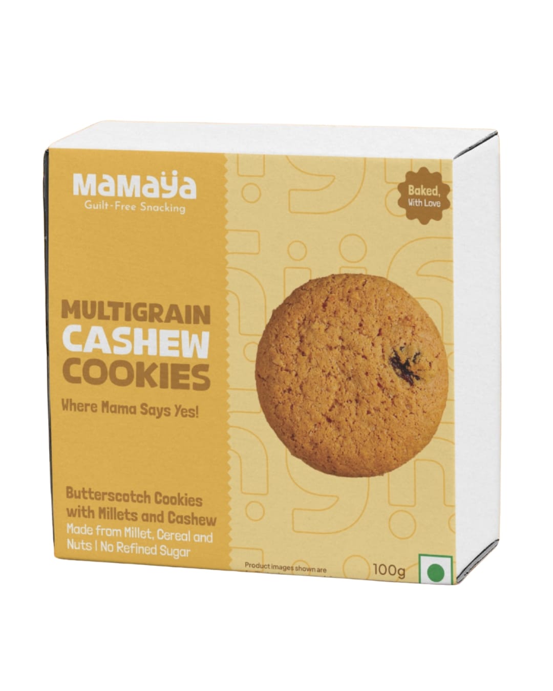 millet cashew cookie, multi-millet snack, healthy biscuit, jaggery cookie